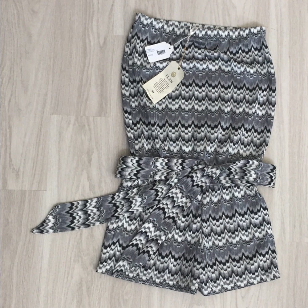 NWT! Romper with sash-belt